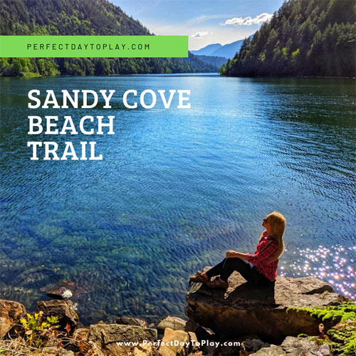 Stunning Colours of Sandy Cove Beach Trail near Harrison Hot Springs