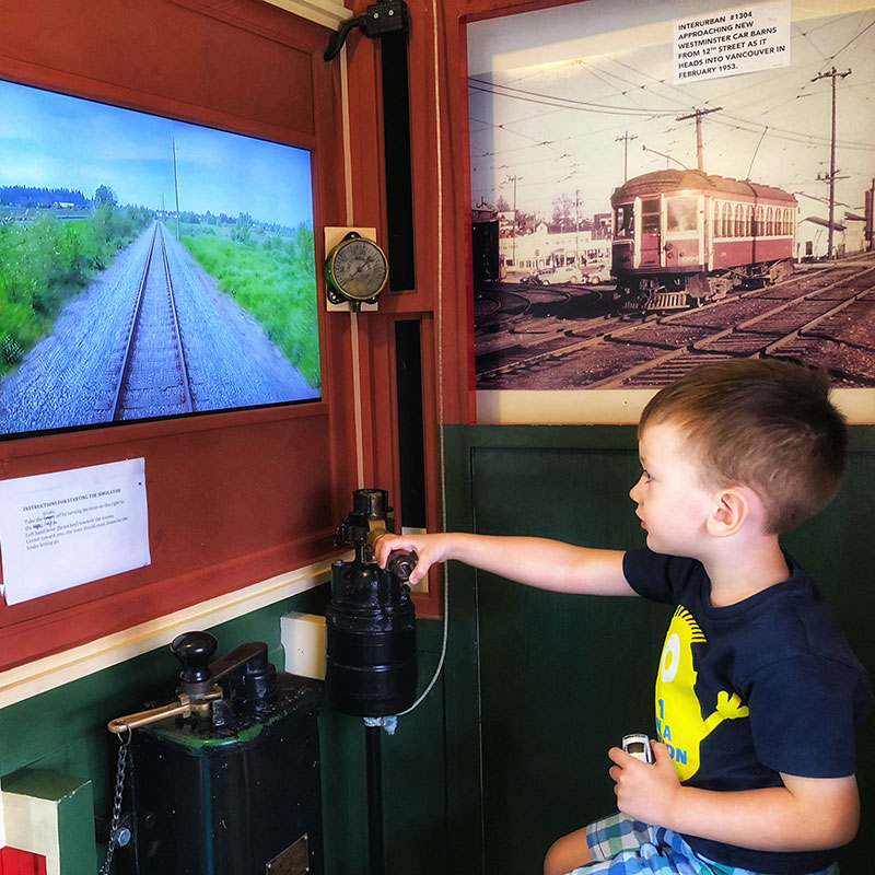 Heritage Rail computer simulation learning experience driving an old train tram - PerfectDayToPlay 
