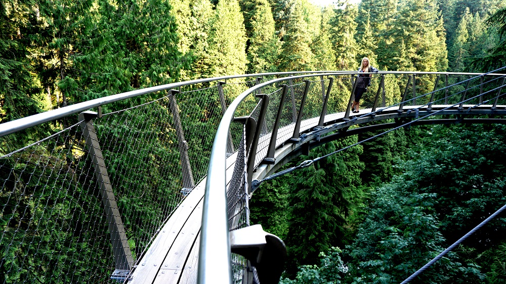 Suspension Bridge near Vancouver - Capilano Suspension Bridge - places to visit in Vancouver