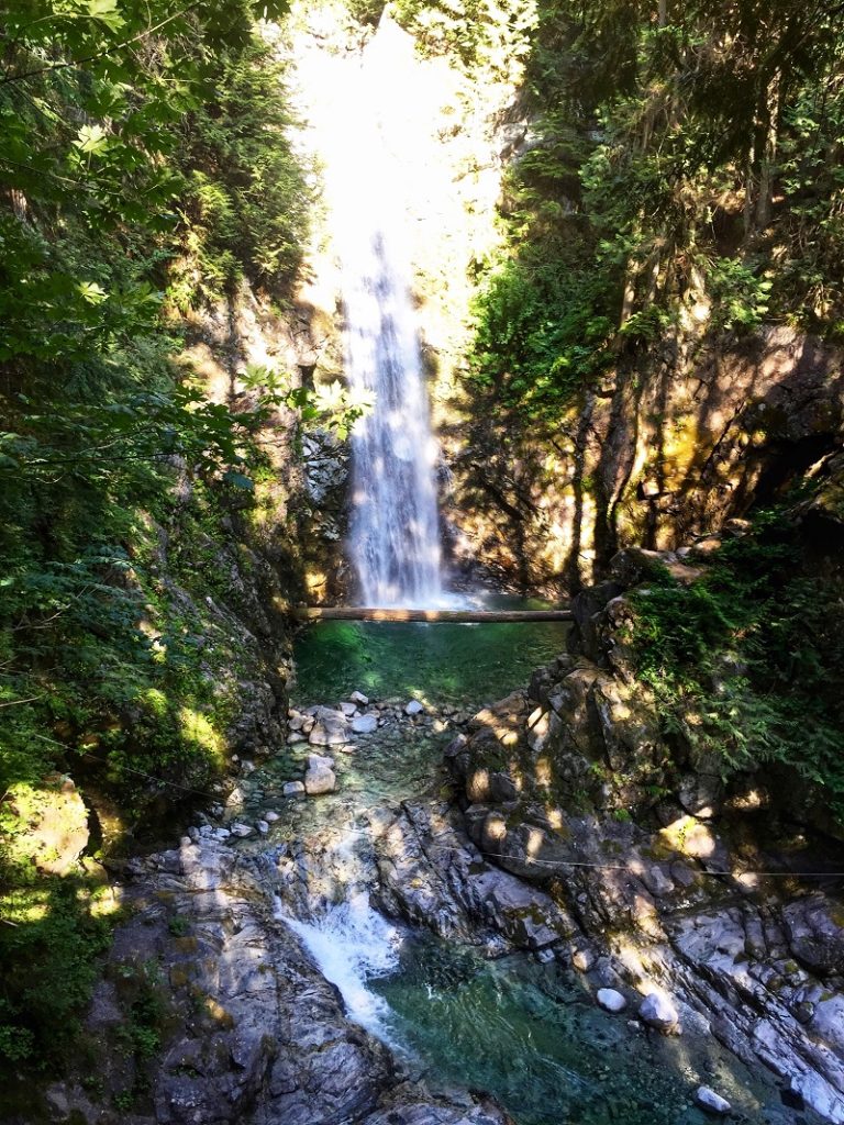 Cascade Falls waterfalls near Mission and Maple Ridge - cool places to visit near vancouver