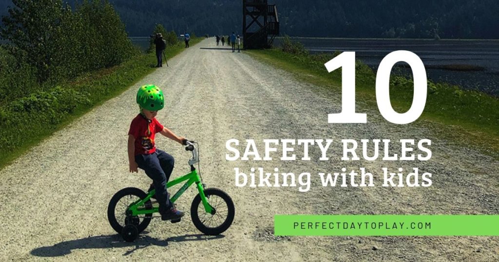 Biking safety, teaching kids to bike, safety rules FB