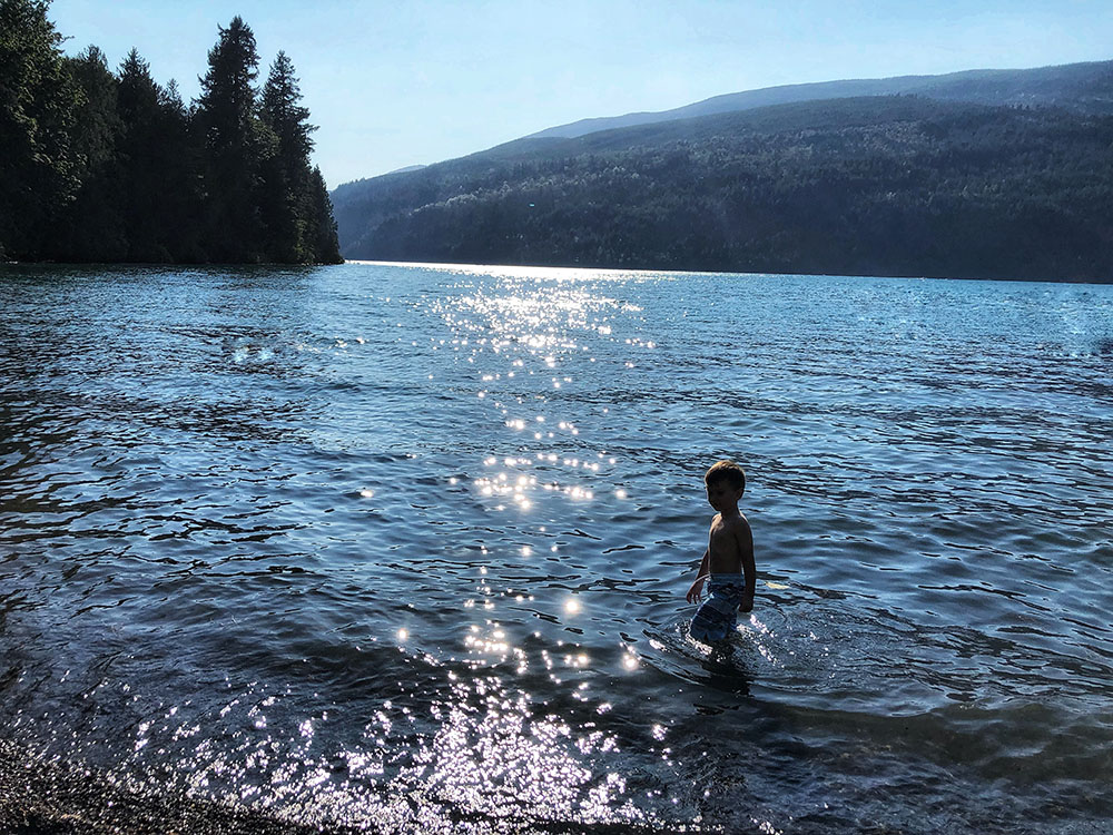 Cultus Lake - places to stop on Vancouver to Kelowna road trip