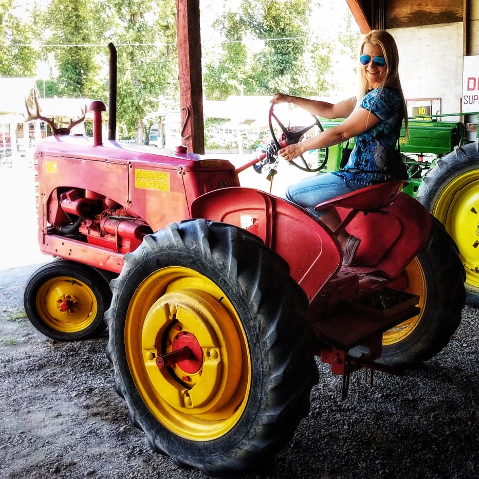 Atchelitz Pioneer village antique tractor