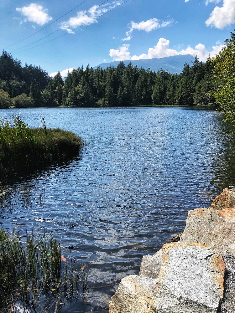 Browning lake at Murrin Provincial Park near Squamish