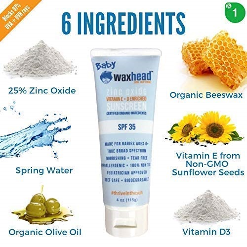Waxhead Baby Sunscreen for Kids & Infants