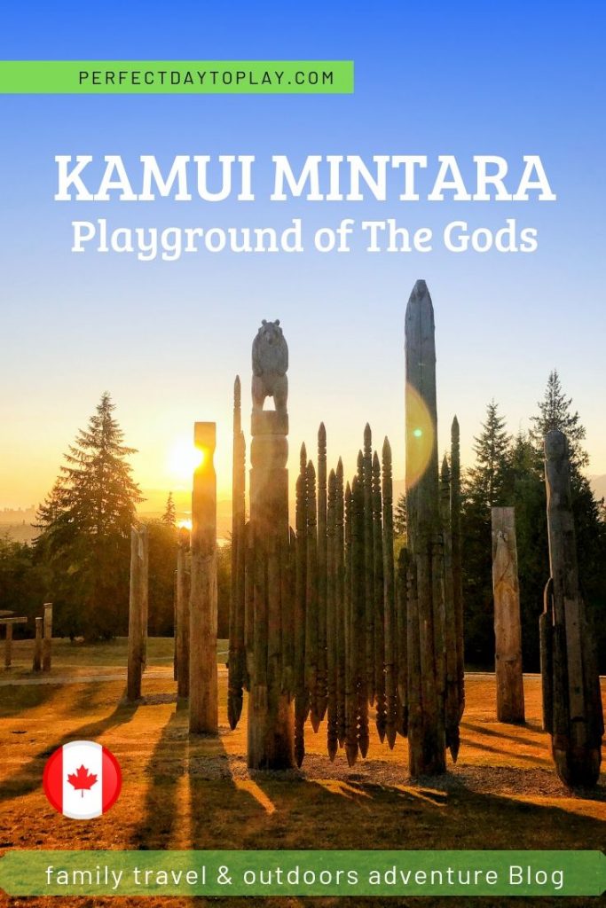 Burnaby Mountain's Kamui Mintara or Playground of The Gods - Pinterest PIN