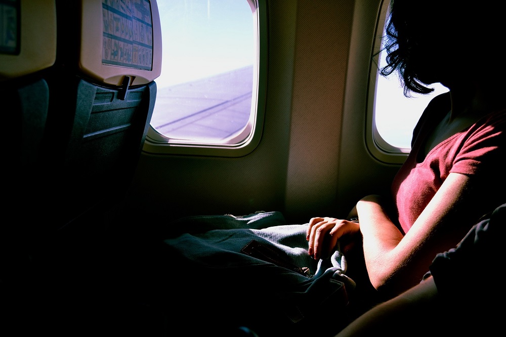 prolonged sitting on a plane can be problematic for your health