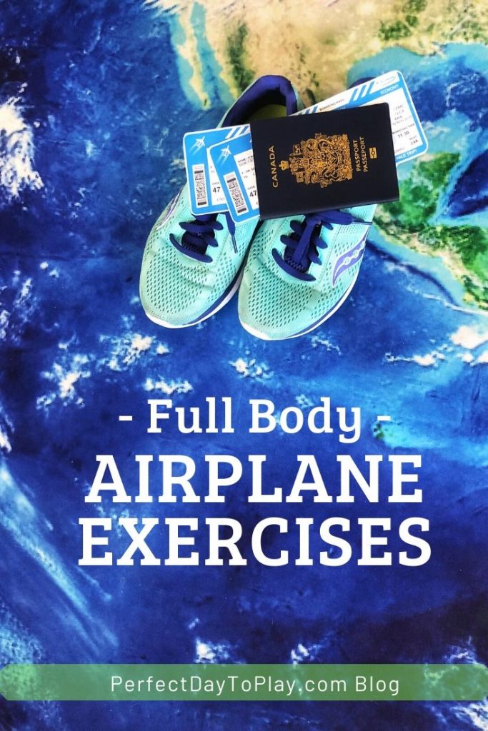 Simple Exercises To Do On An Airplane To Actually Enjoy Your Flight - Pinterest PIN