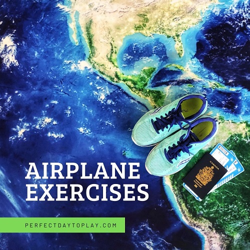 Airplane exercises - easy full-body workout on your flight - feature
