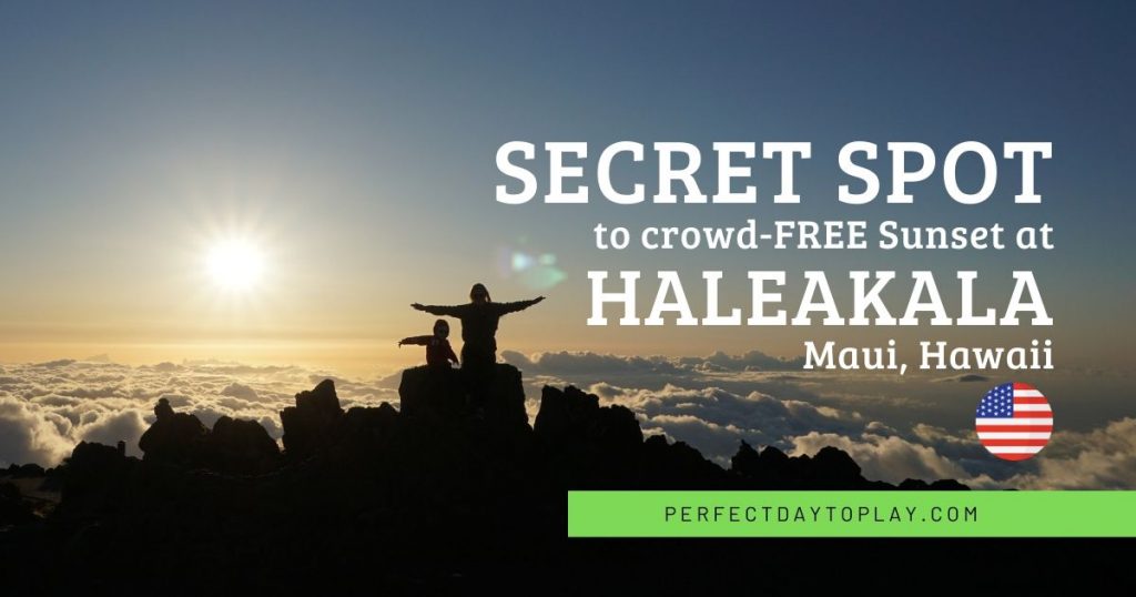 Secret Spot to enjoy a crowd-FREE sunset at Haleakala Volcano in Maui