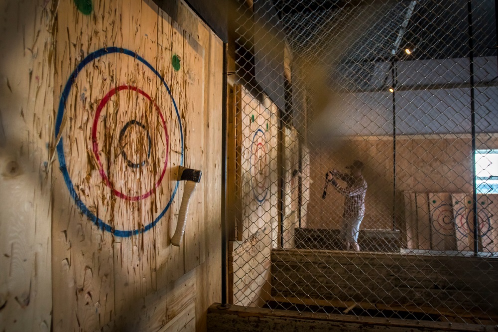 Things to do in Whistler Canada - Forged Axe Throwing