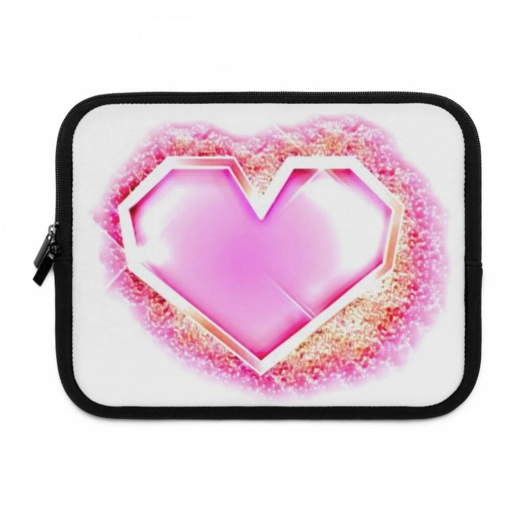 st valentines gift idea heart brilliant laptop bag product Etsy