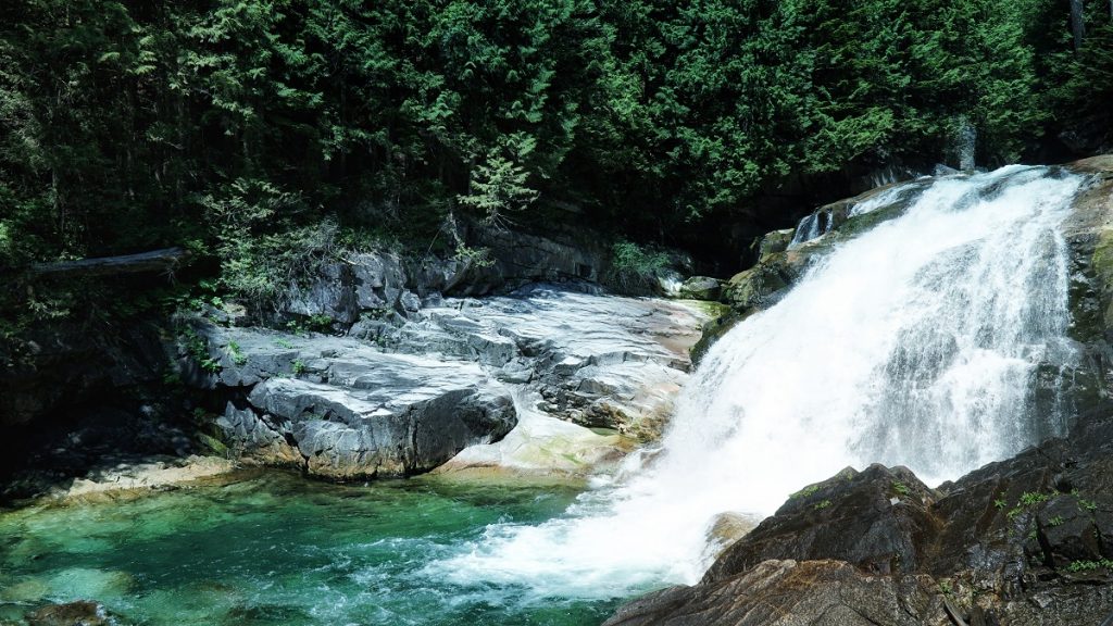 Gold Creek Falls @ Maple Ridge - waterfall hiking trail near Vancouver