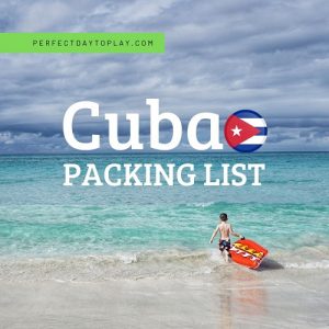 Cuba Packing List For Totally Worry-Free Family Holidays (+ travel with a Baby tips) feature