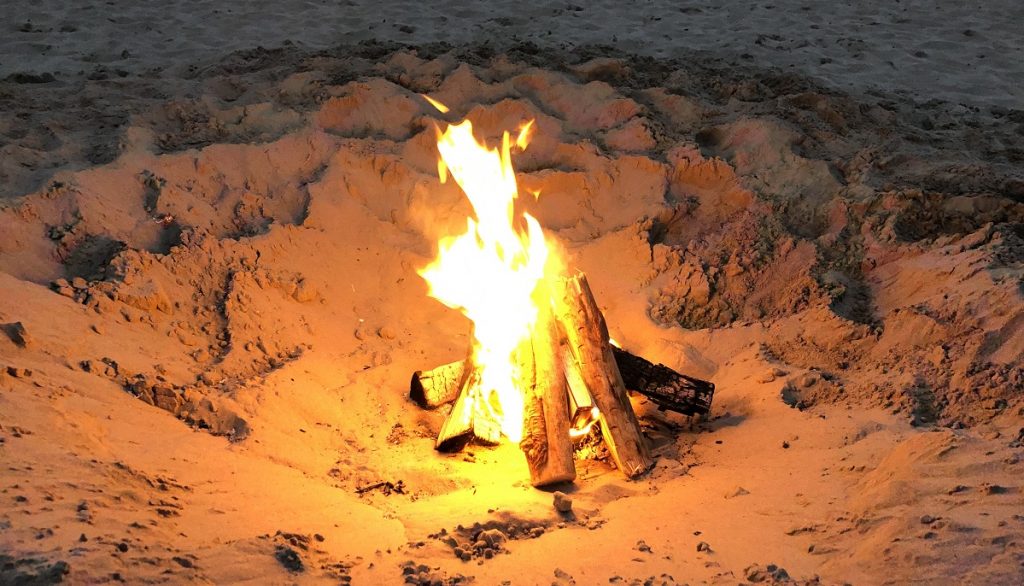 Minimize campfire effects - leave no trace principle of outdoor ethics