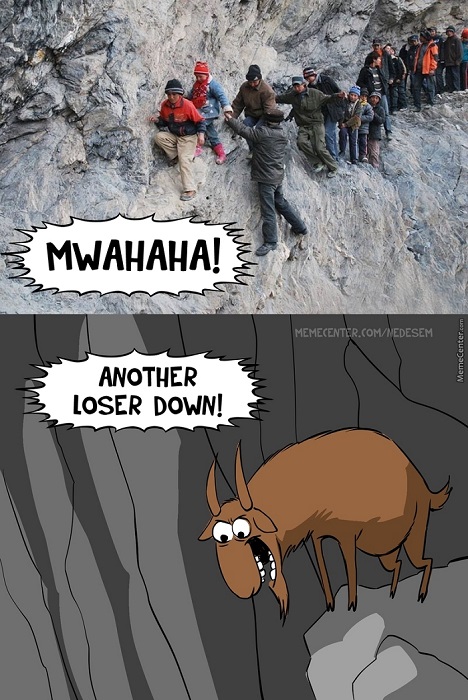 Hiking Meme, hiking joke, funny hiking quote