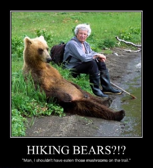 Hiking Meme, hiking joke, funny hiking quote