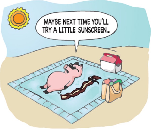 Funny Sunburn Jokes