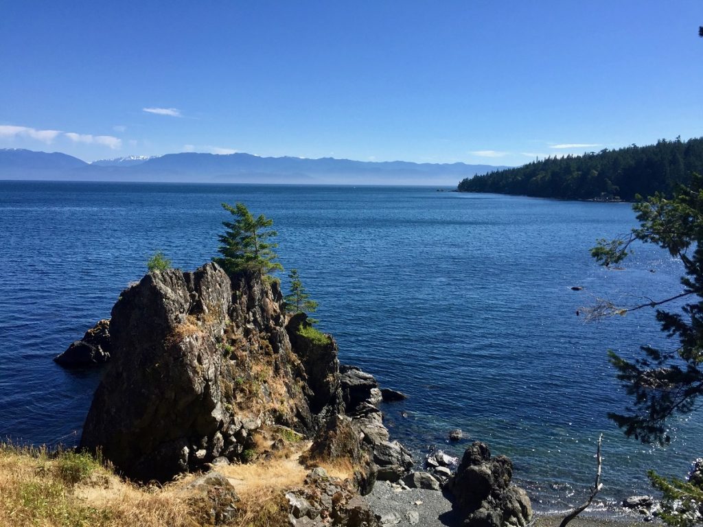 Creyke Point in East Sooke Provincial Park, BC Vancouver Island - excellent location for your weekend road trip itinerary