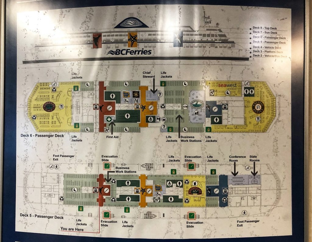 BC Ferries - floor-plan