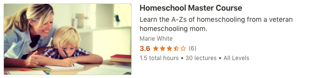 Online course: Homeschool Master Course