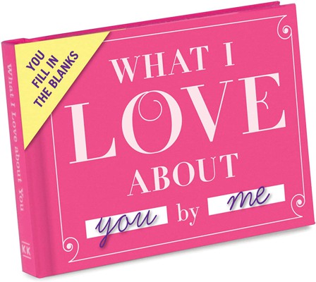 what i love about you and why notebook - creative mother's day gift idea