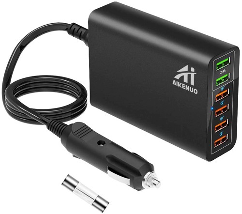 car usb hub for family vehicles to use on road trips