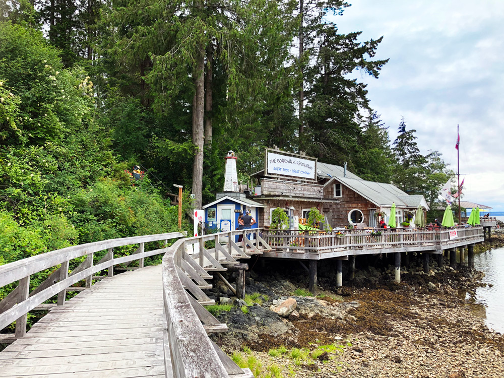the boardwalk restaurant - places to eat in Lund BC