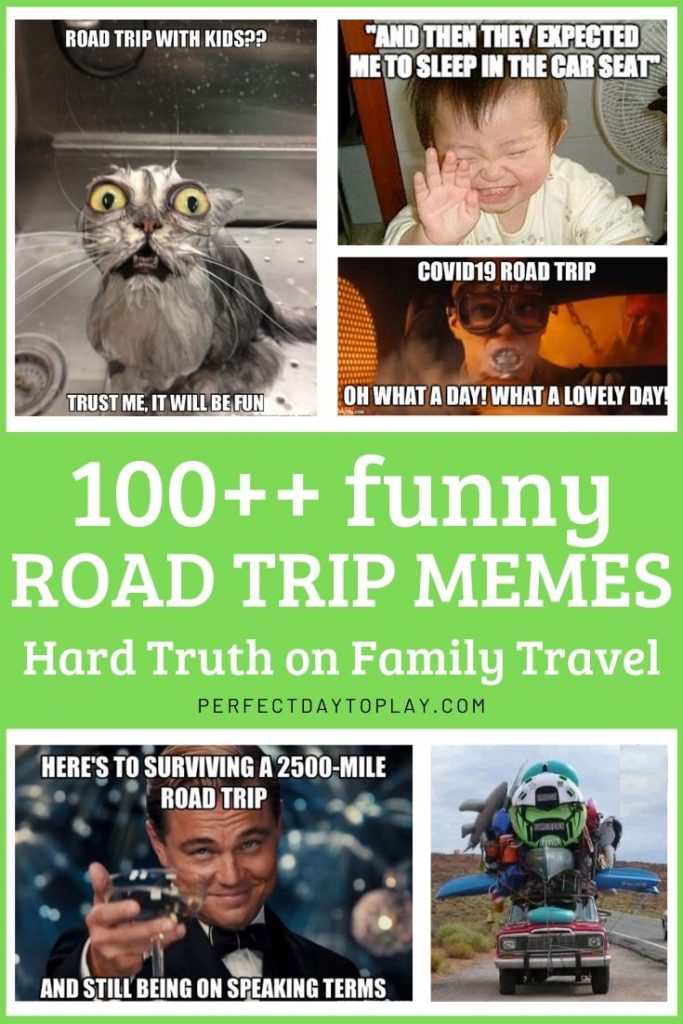 Family road trip memes, cartoons and funny jokes - pinterest pin