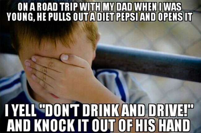 dont drink and drive funny meme kids joke