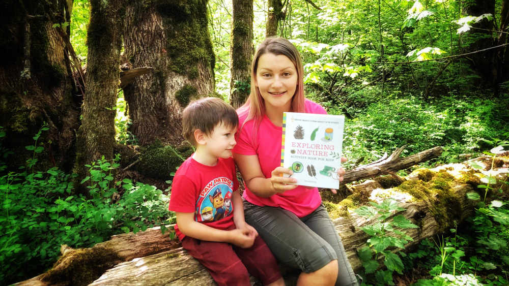 exploring nature activity book for kids - excellent outdoor experiments