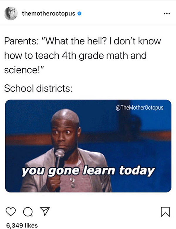 School district funny joke quote by kevin hart.