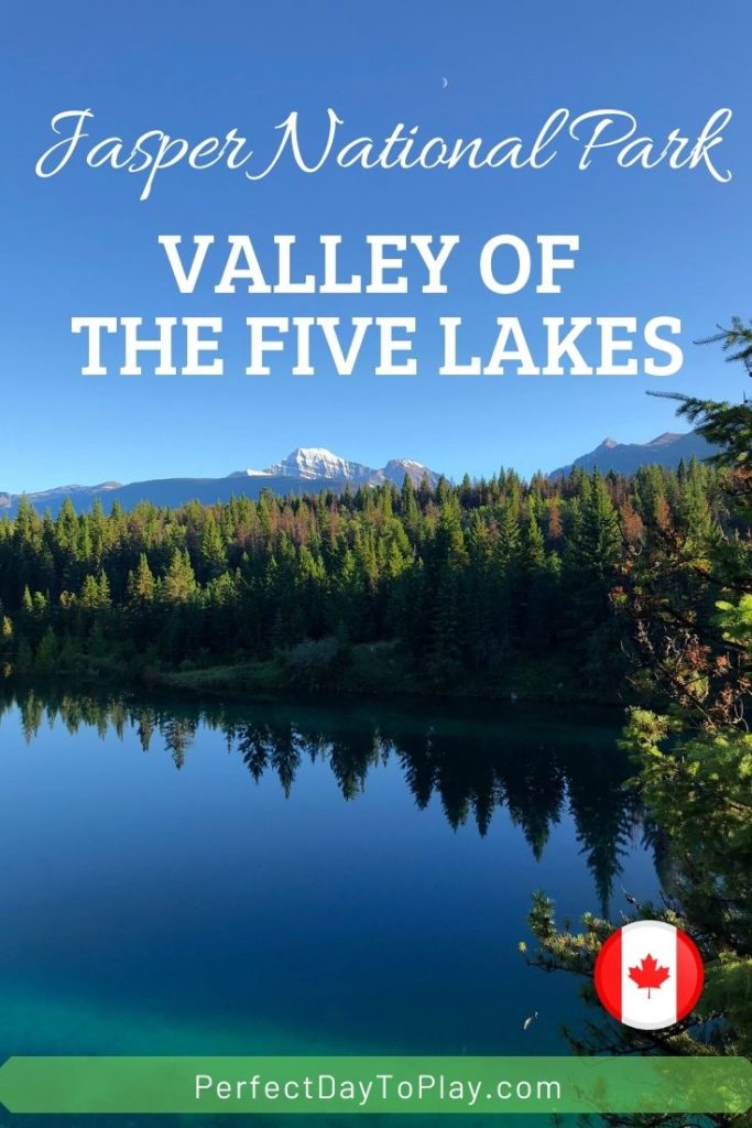 Valley of Five Lakes hiking trail - hike Jasper National Park, Alberta, Canada - pinterest