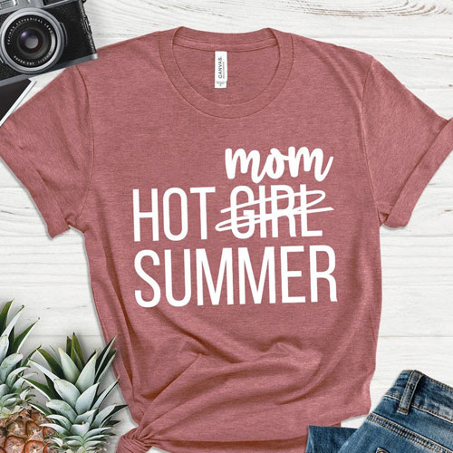 hot mom summer tshirt product