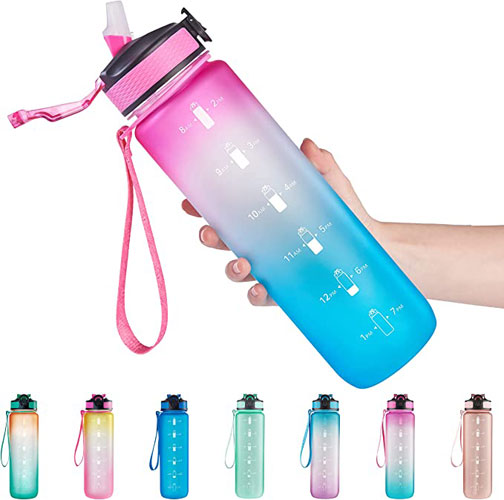 product water bottle pink