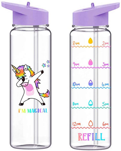 product unicorn water bottle