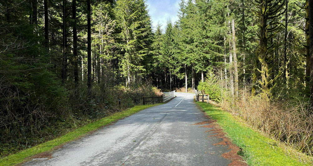 Seymour Valley Trailway in North Vancouver hiking and biking accessible hike