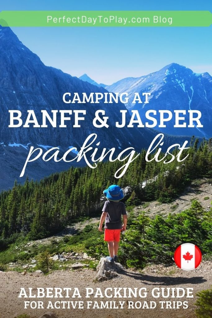 Family Camping in Jasper & Banff: What to Bring. Alberta Road Trip Packing List. pinterest
