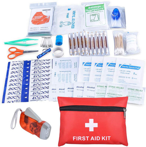 first aid kit for road trip to Alberta Jasper Banff for hiking