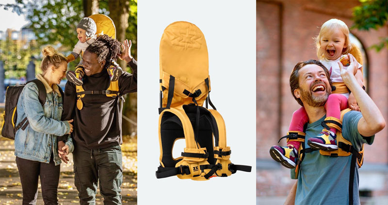 outdoors hiking child baby carrier for dads