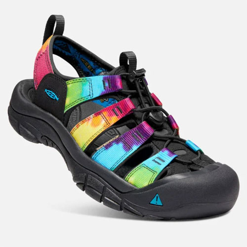 keen summer sandals active hiking for women rainbow