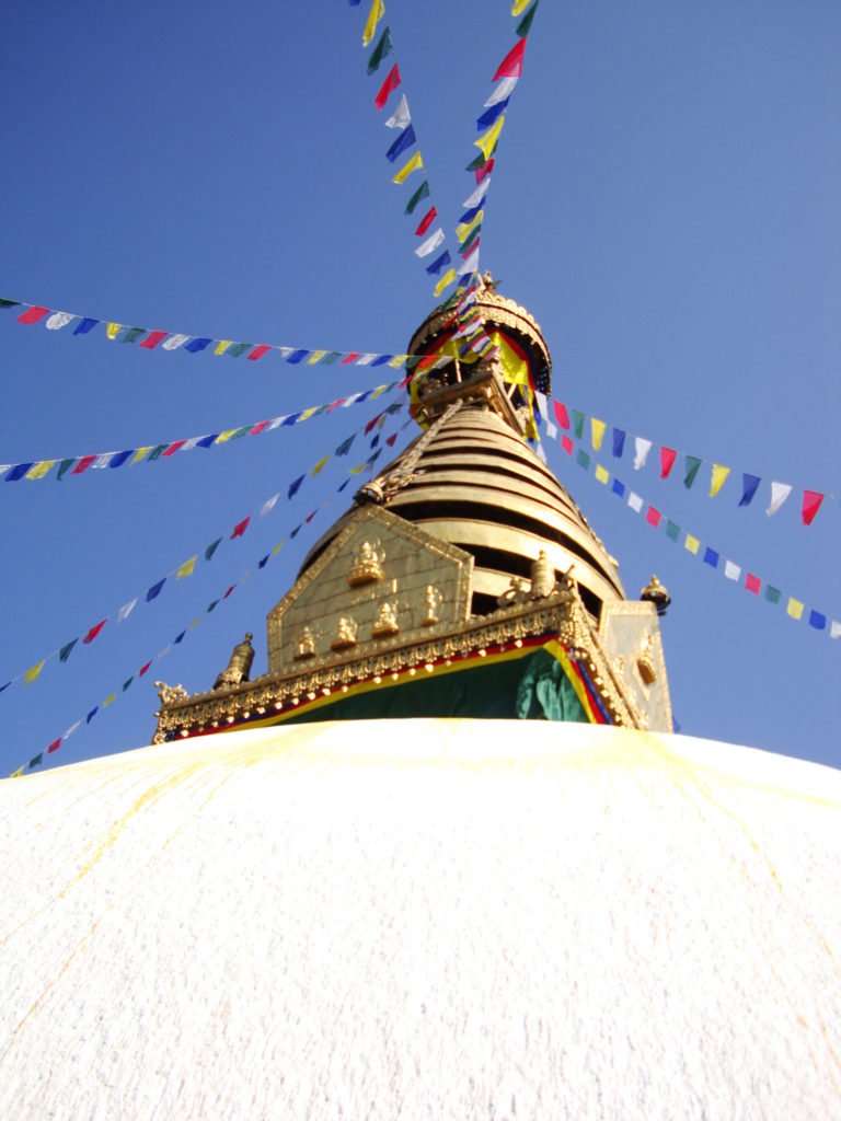 Golden dome of Swayambhu Stupa