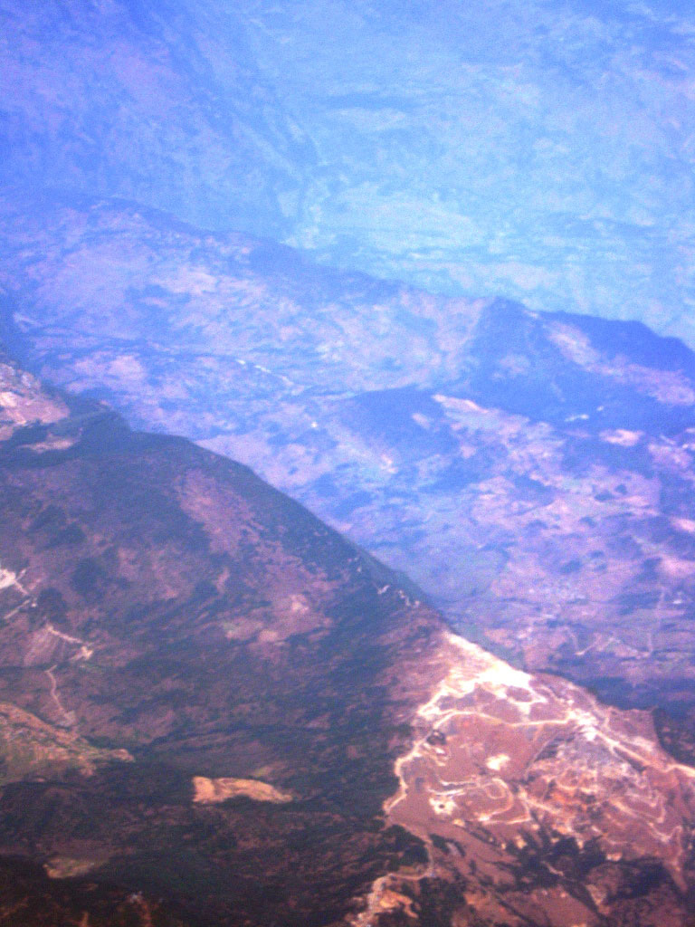 Nepal landscapes aerial photos