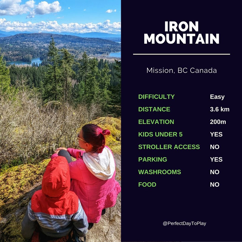 Iron Mountain Mission British Columbia Canada hiking trail hike - quick facts