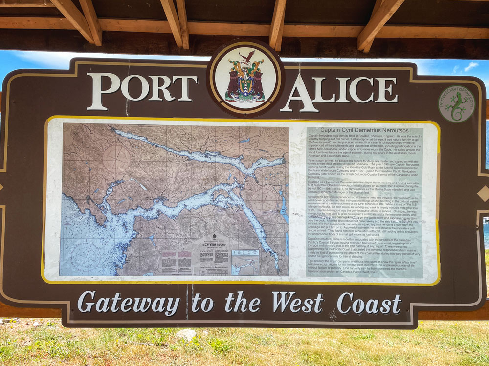Historic Port Alice poster - Gateway to the West Coast