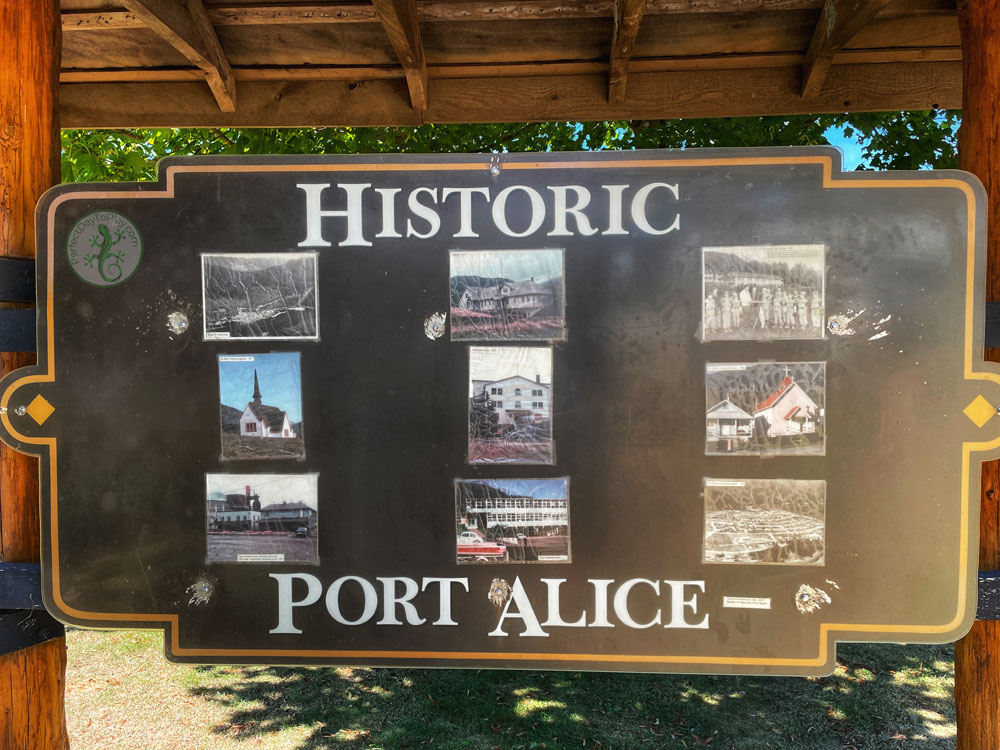 Historic Port Alice poster