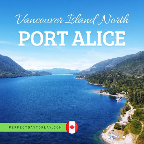 Port Alice, North Vancouver Island, BC Canada - feature