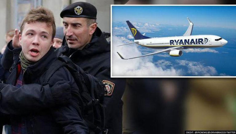 Ryanair plane hijacking by Belarusian regime - roman protasevich