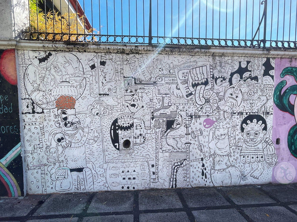 Graffiti Street Art Murals Urban San José Costa Rica City of Colour - the people