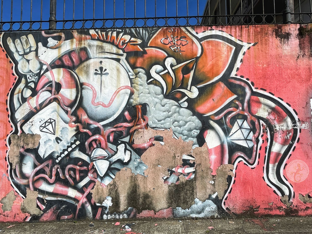 Graffiti Street Art Murals Urban San José Costa Rica City of Colour - diamond